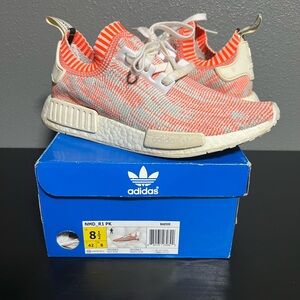 Adidas NMD_R1 PK in Orange and Cream